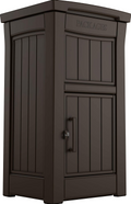 Keter 245523 Delivery Box for Porch with Lockable Secure Storage Compartment to Keep Packages Safe, One size, Brown